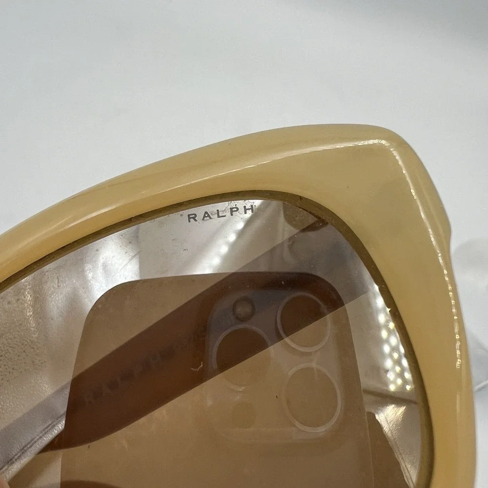 Ralph Lauren 902/S SUNGLASSES 51-20-140 Brown Rectangle TV6 36353